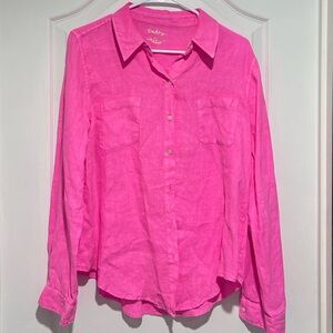 Lilly Pulitzer Button Down- Pink